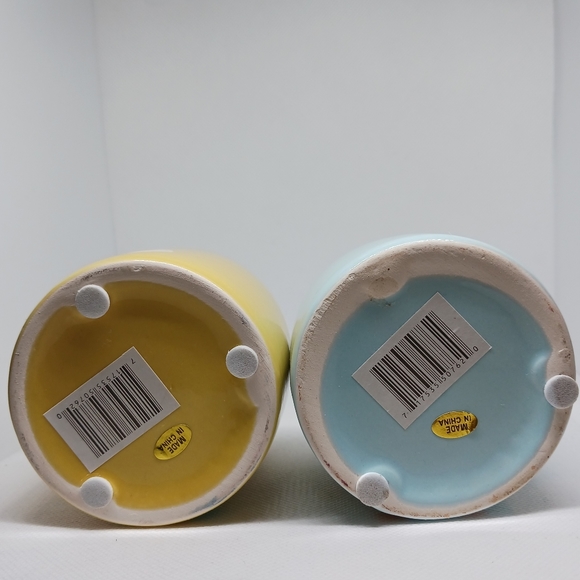 2 pc Ceramic Bunny Planters - Picture 5 of 5